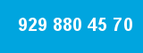 929 880 45 70 929 880 45 70